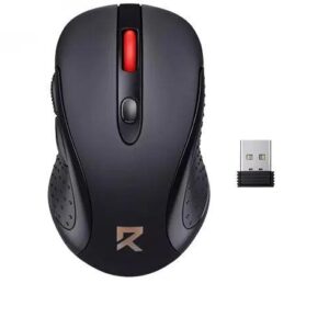 2 Custom function side click -upto comfort grip details - th surface is made of skin friendly - 2.4g wirless technology