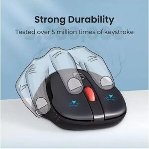 2 Custom function side click -upto comfort grip details - th surface is made of skin friendly - 2.4g wirless technology