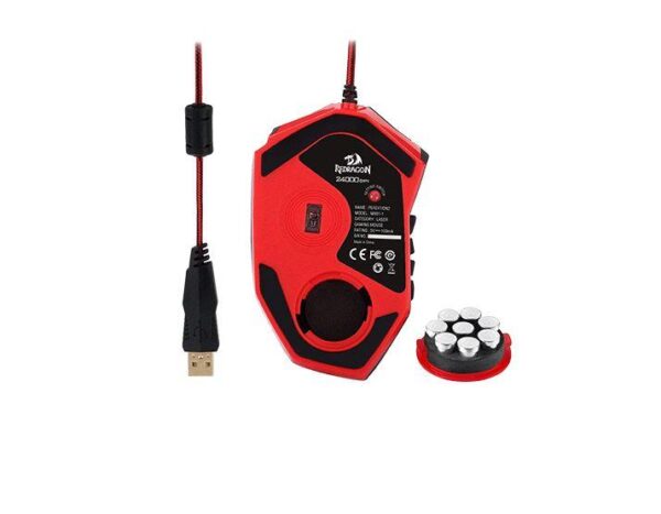 M901 Gaming Mouse Wired MMO RGB LED Backlit Computer Mice - Image 2