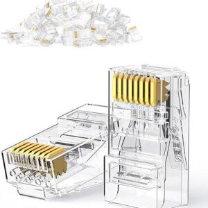 Cat 6 Unshielded RJ45 Modular Plugs 50-Pack -50962