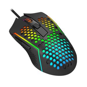 M987P-K REAPING ELITE Lightweight Gaming Mouse 55Grams – 32,000 DPI (Black)