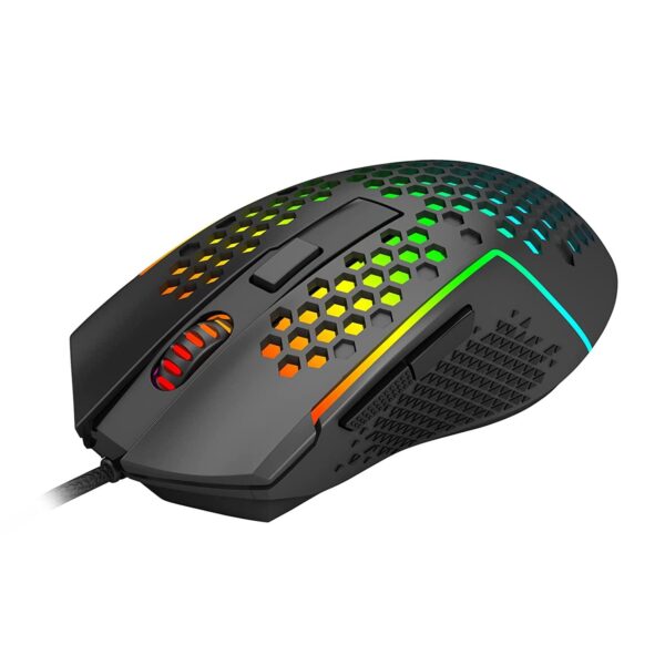 M987P-K REAPING ELITE Lightweight Gaming Mouse 55Grams – 32,000 DPI (Black) - Image 3