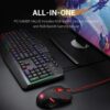 S101 VAJRA USB Gaming Keyboard, CENTROPHORUS USB Gaming Mouse, Keyboard Set QWERTY layout - Image 4
