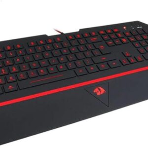 K502 RGB Silent Gaming Keyboard RGB LED Backlit,104 Key with Wrist Rest