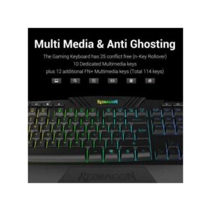 K503 Harpe RGB Backlit Gaming Keyboard