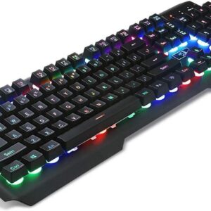 K506 Centaur 2 RGB Gaming Keyboard - Rainbow Backlighting and 10 Lighting Effects