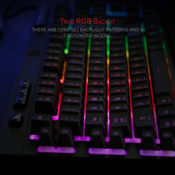 K512 Shiva RGB Gaming Keyboard (Black) - Image 6