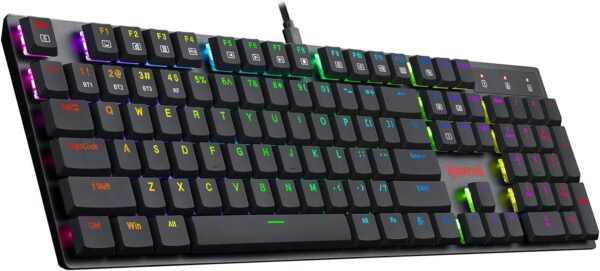 K535 APAS Gaming Mechanical Keyboard - Low Profile Blue Switches -Black