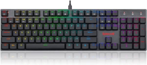 K535 APAS Gaming Mechanical Keyboard - Low Profile Blue Switches -Black - Image 3