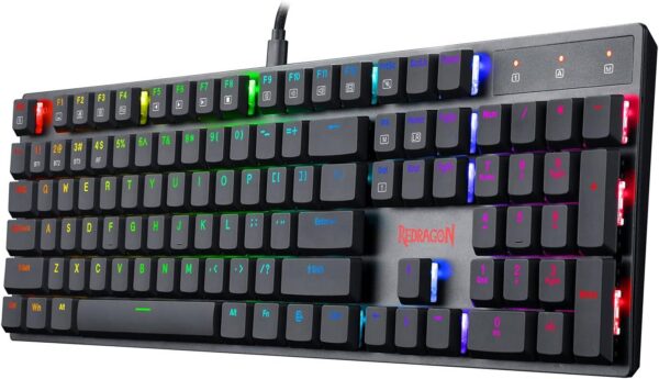 K535 APAS Gaming Mechanical Keyboard - Low Profile Blue Switches -Black - Image 5