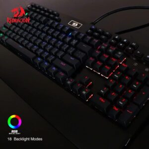 K550 YAMA Keyboard Full RGB Mechanical Gaming Keyboard - Red Switches,Macro