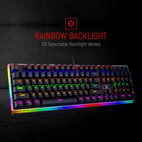 ⁦K577R Kali Gaming Mechanical Keyboard - Red Switches (Black)⁩ - الصورة ⁦5⁩