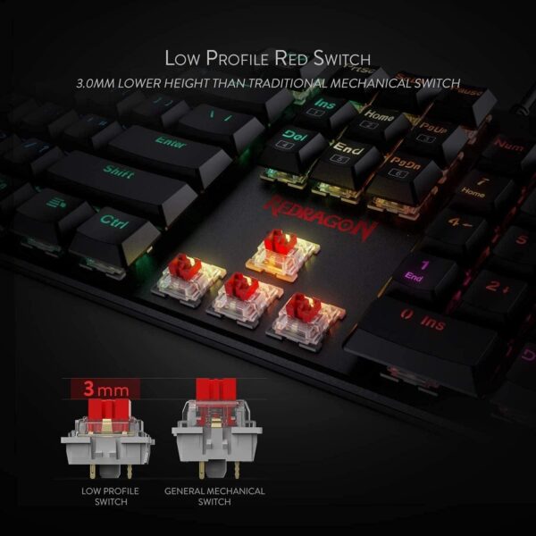 ⁦K589 Shrapnel Mechanical Gaming Keyboard⁩ - الصورة ⁦2⁩