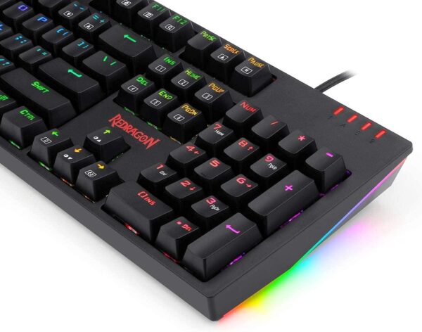 ⁦K592-PRO AMSA RGB Mechanical Gaming Keyboard⁩ - الصورة ⁦2⁩