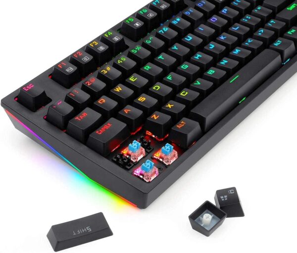 ⁦K592-PRO AMSA RGB Mechanical Gaming Keyboard⁩ - الصورة ⁦3⁩