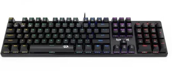 K608 Elite Valheim Mechanical Gaming Keyboard RGB Design Blue Switch 104 Keys Wired Full Rollover - Image 3