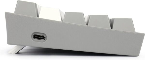 ⁦K617 Fizz RGB White-Grey Mechanical Tournament Keyboard 60%⁩ - الصورة ⁦2⁩