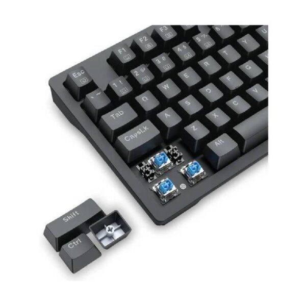 ⁦Singed K679-RGB Wired Full Size Gaming Mechanical Keyboard, Blue Switches, Hot-Swappable, N-key Rollover, 104 Keys⁩ - الصورة ⁦5⁩