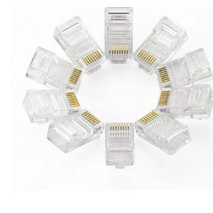 UGREEN RJ45 Network Connector for UTP Cat 5, Cat 5e 50pcs  20331