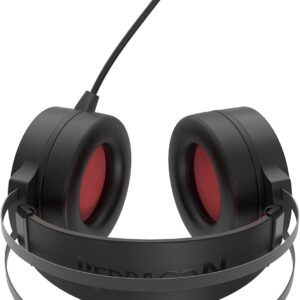 Carmen H261 RGB Virtual Sound Gaming Headset, Black