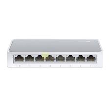 8-Port 10/100M mini Desktop Switch, 8 10/100M RJ45 Ports, Desktop Plastic Case