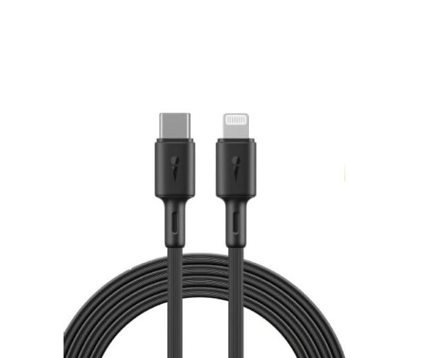 Oraimo Data Cable (OCD-CL54), 1M, High speed 2.4A Charging & 480Mbps Data Transfer Cable, Fast charging – Black