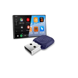 Carlinkit Mini Ultra, Wireless Carplay Adapter, For Cars With Built-in Apple Car Play & Android Auto, Convert Wired to Wireless CarPlay & Android Auto