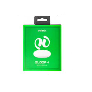 Infinix Buds Zloop 4 Bluetooth Earphones Clear Sound and 25-Hour Battery Life - Noise Cancelling and Water Resistant