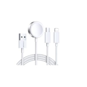 JOYROOM S-IW008 3-In-1 iP Watch Magnetic Charger+Lightning+Type-C cable (USB-A) 1.2M